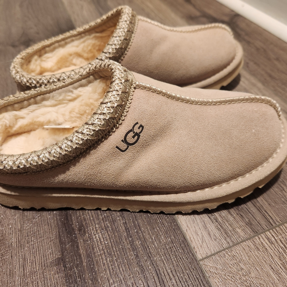 UGG Tan Suede Slippers